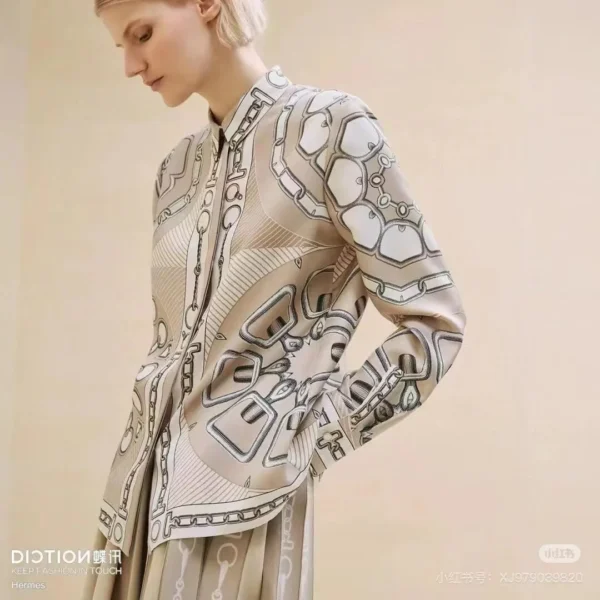Hermes Printed Shirt