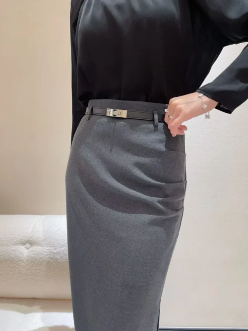 Hermes High-Waist Skirt