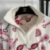 Hermes Printed Zip-Up Jacket and Pants Set