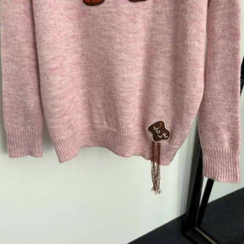 Hermes Embroidered Knit Sweater