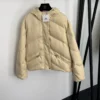 Hermes Printed Hooded Down Jacket