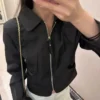 Hermes Zip-Up Collared Slim-Fit Jacket