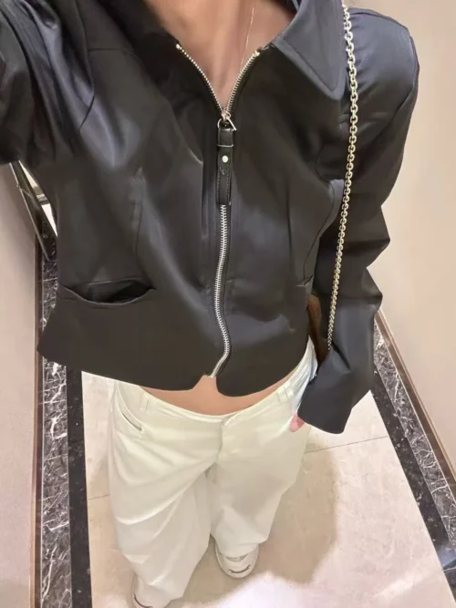 Hermes Zip-Up Collared Slim-Fit Jacket