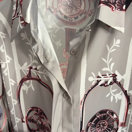 Hermes Printed High-Waist Two-Piece Set