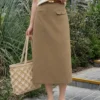 Hermes High-Waist Skirt