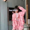 Louis Vuitton Monogram Printed Zip-Up Jacket and Shorts Set