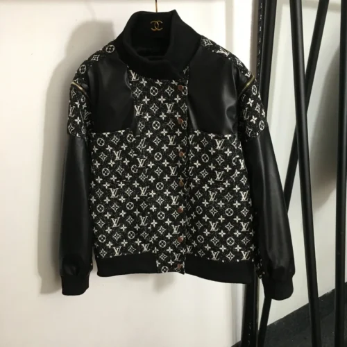 Louis Vuitton Denim Jacquard Monogram Jacket