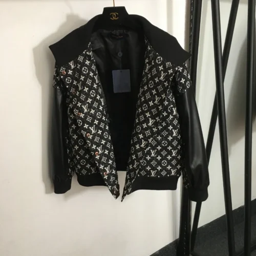 Louis Vuitton Denim Jacquard Monogram Jacket