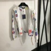 Louis Vuitton Monogram Printed Zip-Up Trench Jacket