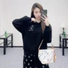 Louis Vuitton Sequined Hooded Wide-Leg Logo Hoodie and Pants Set