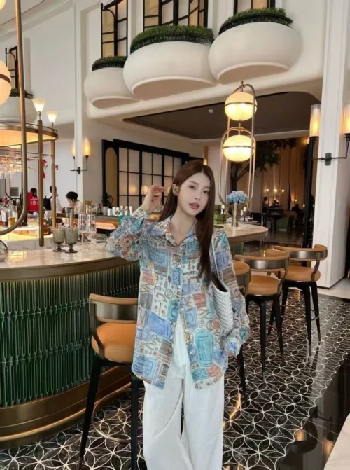 Louis Vuitton Printed Shirt