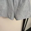 Louis Vuitton Denim Embroidered Shorts