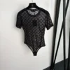 Louis Vuitton Mesh Sheer Monogram Flocked Top