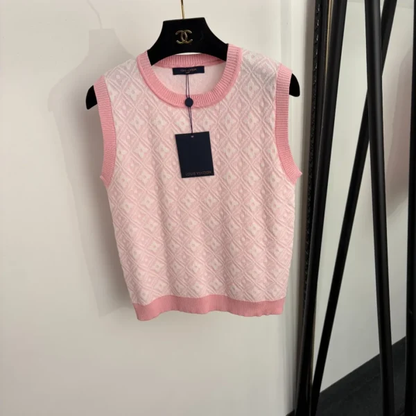 Louis Vuitton Jacquard Monogram Tank Top