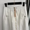 Louis Vuitton Jacquard Monogram Zip-Up Skirt