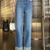 Louis Vuitton Denim Monogram Jeans