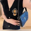 Louis Vuitton Embroidered Monogram V-Neck High-Waist Knit Jacket and Pants Set