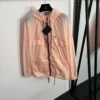 Prada Hooded Logo Trench Jacket