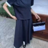 Prada Logo T-Shirt and Skirt Set