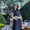 Prada Logo T-Shirt and Skirt Set
