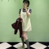 Prada Sleeveless Drawstring Dress