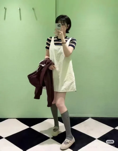 Prada Sleeveless Drawstring Dress