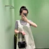 Prada Sleeveless Drawstring Dress