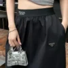 Prada Logo Skirt