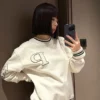 Prada Embroidered Sweatshirt