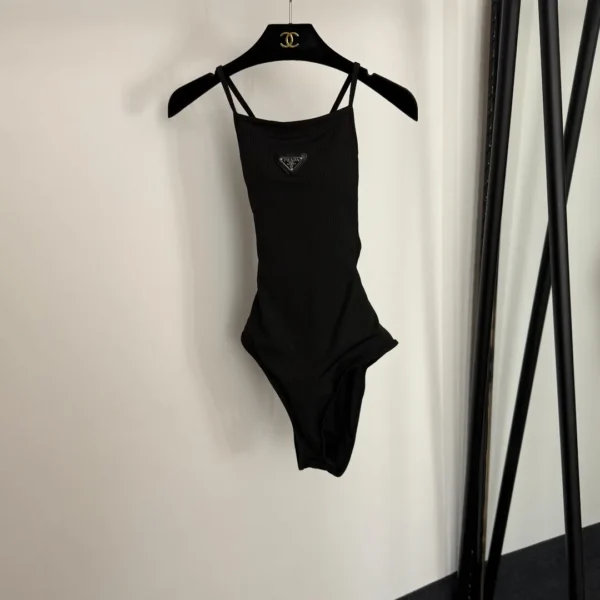 Prada Logo One-Piece Swimsuit