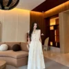 Prada Drawstring Logo Dress