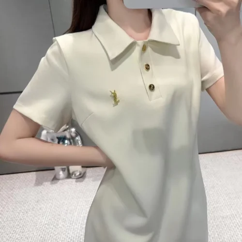 YSL Logo Dress