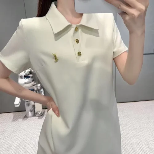 YSL Logo Dress