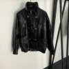 YSL Leather Biker Jacket