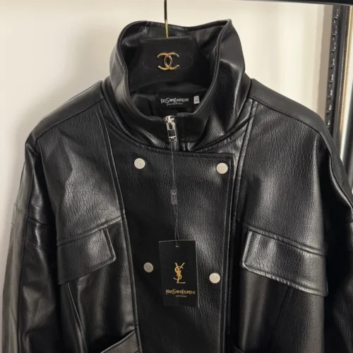 YSL Leather Biker Jacket