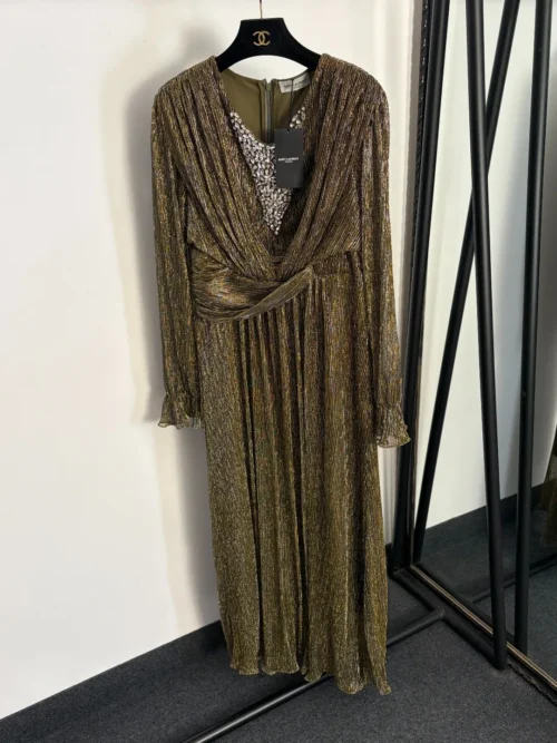 YSL V-Neck Dress