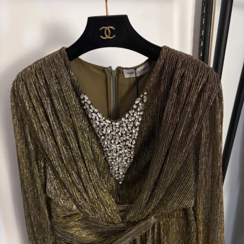 YSL V-Neck Dress