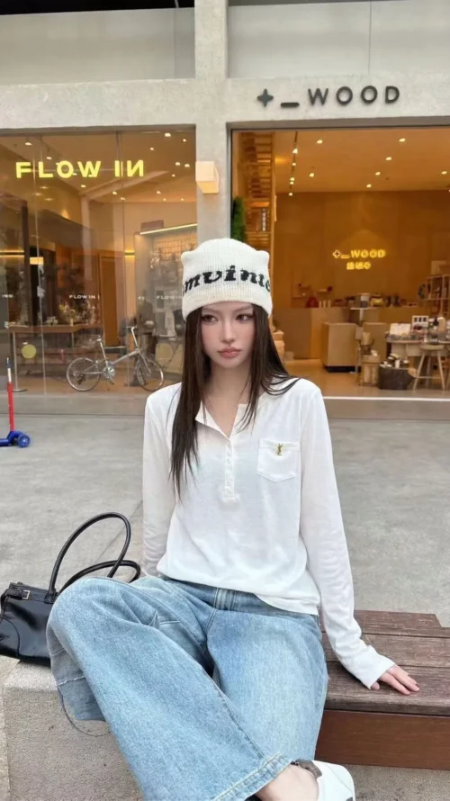 YSL Slim-Fit Logo T-Shirt