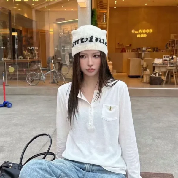 YSL Slim-Fit Logo T-Shirt