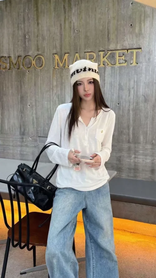 YSL Slim-Fit Logo T-Shirt