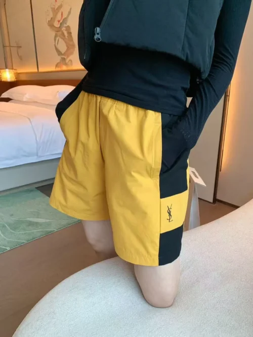 YSL Colorblock Shorts
