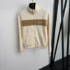 YSL Embroidered Colorblock Jacket and Pants Set