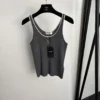YSL Embroidered Camisole Top