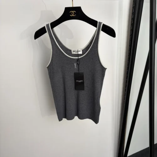 YSL Embroidered Camisole Top