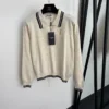 YSL Embroidered Knit Sweater