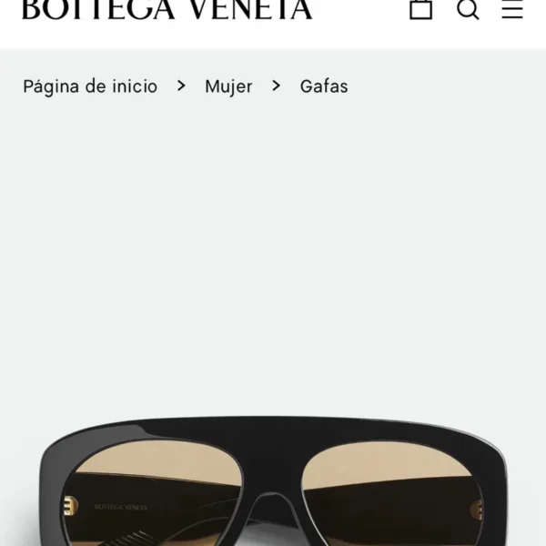 Bottega Veneta BV1362S Oversized Eyewear
