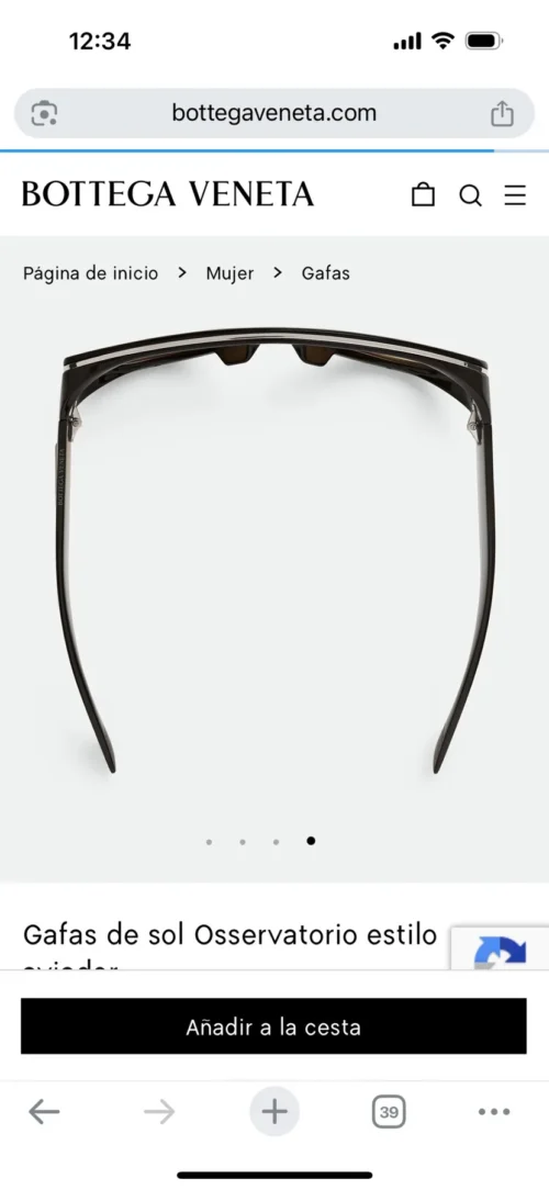 Bottega Veneta BV1362S Oversized Eyewear