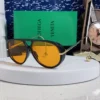 Bottega Veneta BV1273 Aviator Oversized Sunglasses