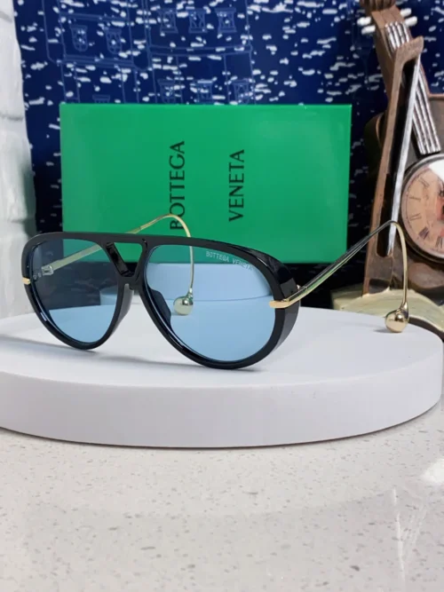 Bottega Veneta BV1273 Aviator Oversized Sunglasses