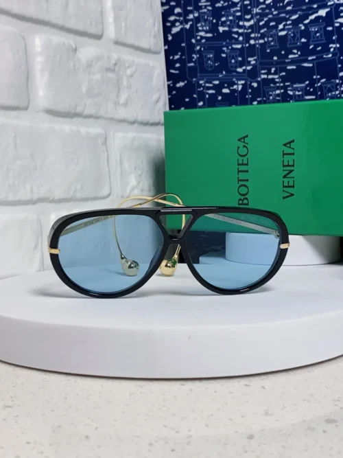 Bottega Veneta BV1273 Aviator Oversized Sunglasses